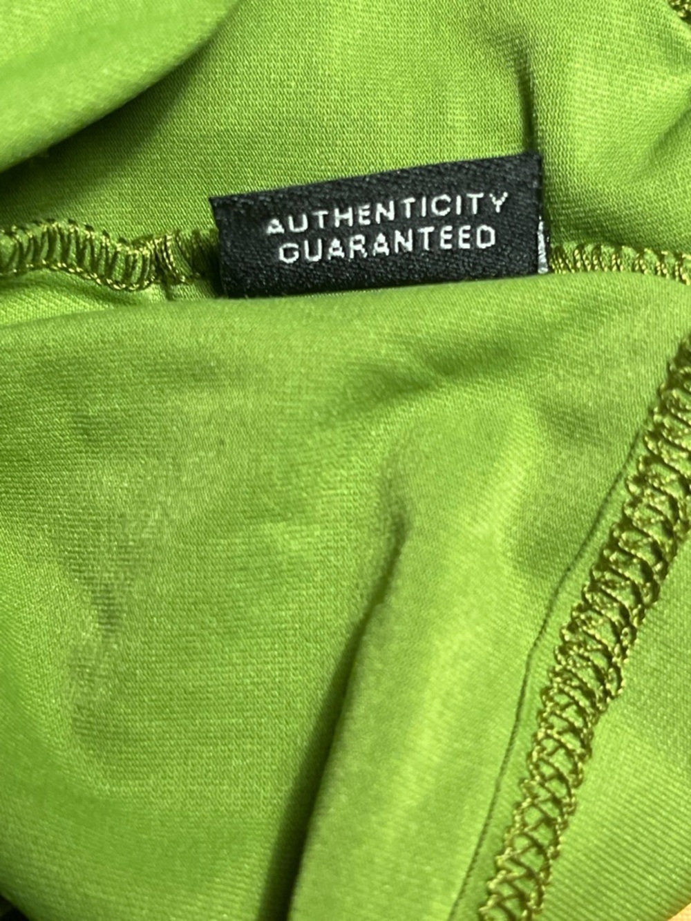 VINTAGE Y2K VERSACE Green top NWT size small - Picture 8 of 9